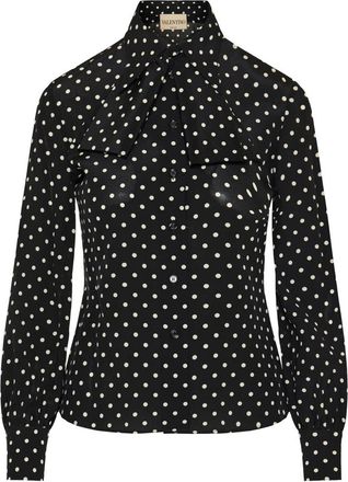 Valentino Shirts - Dames - Overhemden - Zwart - L - Overhemden