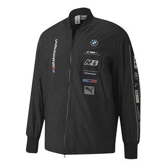 Puma Series Printing Zipper Jacket Black 597969-01