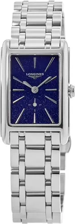 Longines DolceVita Quartz Blue Dial Stainless Steel Womens Watch L5.255.4.93.6