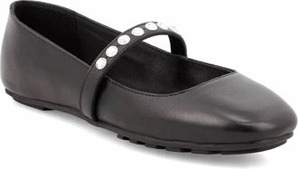 Mia Womens Karolin Mary Jane Flat In Black