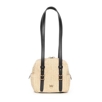 Pinko Shoulder Bags, female, Beige, Size: ONE SIZE Borsa