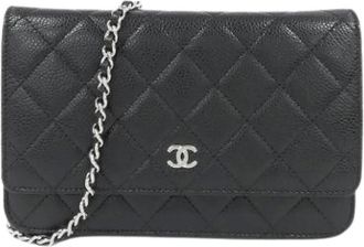 Chanel Pre-owned Chain Shoulder Wallet - - Pre-owned - Donna - Nero - ONE SIZE