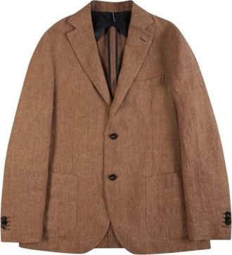 Slowear Hombre, Chaquetas, Marr&oacute;n, Talla: M
