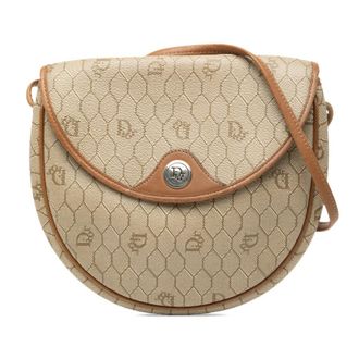 Dior Pre-owned Dior Honeycomb Coated Canvas Crossbody Ladies SFHEEIY9KWZMRBSU