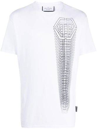 Philipp Plein T-shirt girocollo - Bianco