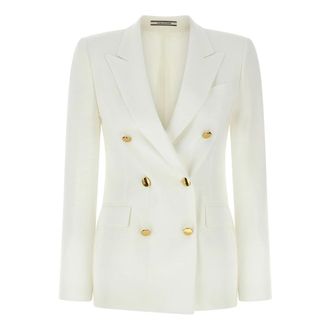 Tagliatore Parigi Blazer - female - Tagliatore - Blazers - White - L - Jackets