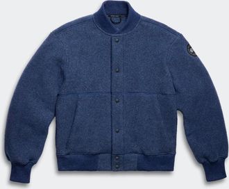 Canada Goose Blouson aviateur Hudson en molleton Black Label (Hommes, Oxford Navy, TTG)