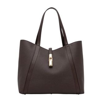 Furla Goccia L Tote Bag - Dames - Tassen - Bruin - Maat: ONE Size Zijde