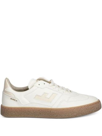 Flamingos Burela Bold logo-patch panelled sneakers - Wit