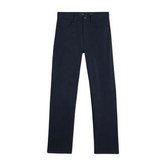 7 For All Mankind The Straight Luxe Performance Knit Stretch Trousers - male - 7 For All Mankind - Chinos - Blue - W33 - Trousers