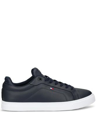 Tommy Hilfiger lace-up sneakers - men - Calf Leather/Fabric/Rubber - 42 - Blue