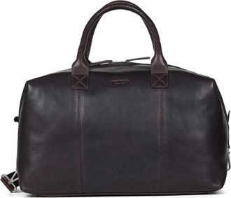 Howard London Weekend Bag Lennon - Heren - Weekendtassen - Bruin - ONE Size - Leer - Tassen