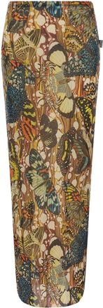 Jean Paul Gaultier Multicolor Re-edition - The Yellow Butterfly Skirt