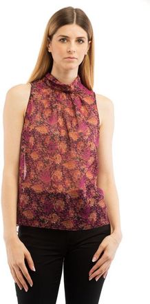 Patrizia Pepe Purple Polyester Womens Blouse