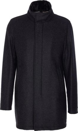 Herno Cappotto a collo alto - Grigio