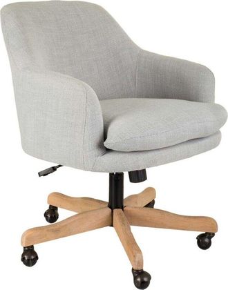 Wanderlust Deco Wanderlust Deco - Silla De Madera Y Tapizada Con Ruedas 60x60x40/93h Cm