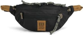 Topo Designs Mountain Waist Pack in Black/neutral at Nordstrom