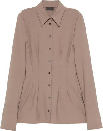 MUGLER Donna, Camicette, Marrone, S, new