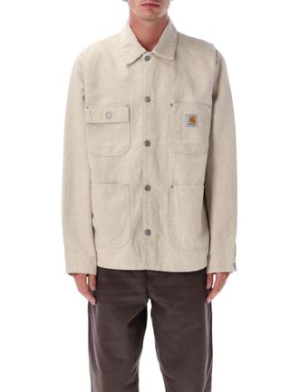 Carhartt Work in Progress Beige Shirt Collar Jacket