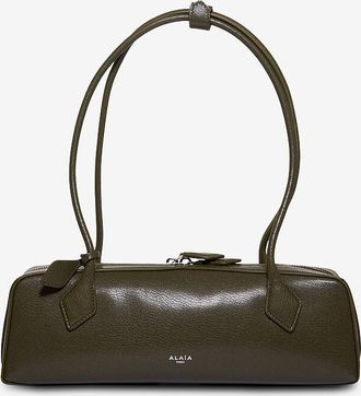 Alaia Handtasche aus Glattleder Le Teckel Medium