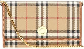 Burberry Note Crossbody Bag - Dames - Schoudertassen - Beige - ONE Size - Katoen - Tassen