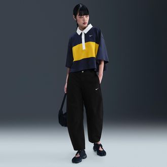 Nike Womens Nike Sportswear Barrel Pants in Black | HV2086-010