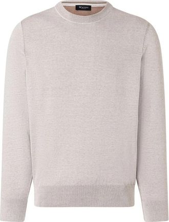 Maerz Ronde hals knitwear - Heren - Ronde hals truien - Beige - 3XL - Truien & Vesten