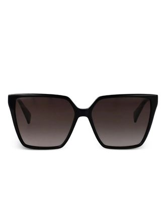 Liu Jo square-frame sunglasses - unisex - Acetate - 58 - Black