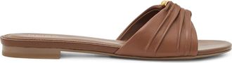 Reiss Alana Open Ring Slide Sandals in Tan at Nordstrom, Size 10.5Us
