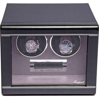 Rapport London FORMULA DUO WATCH WINDER in Carbon Fibre at Nordstrom