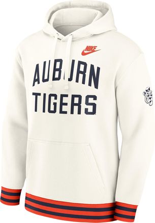 Nike Auburn Legacy Nike Mens College Pullover Hoodie in Brown | 02K30K9PAUV-RZ7