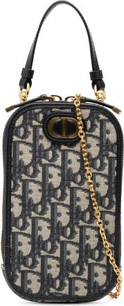Dior Pre-owned Dior Oblique Canvas 30 Montaigne Call in Dior Phone Holder Unisex V1TOTZZ73AX7UAZS