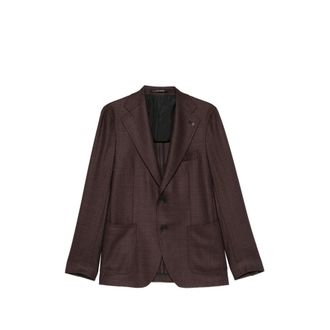 Tagliatore Single-breasted Notched-lapel Blazer