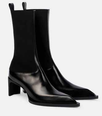 Jil Sander Leather ankle boots