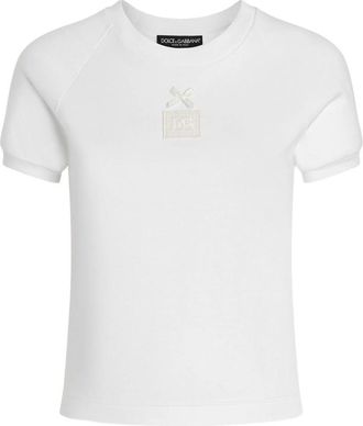 Dolce & Gabbana Logo-embroidered T-shirt