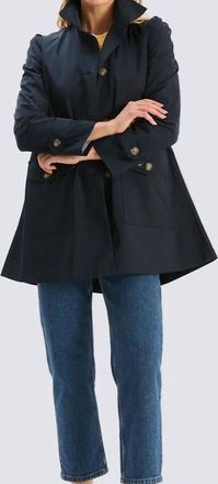 Tyler B&ouml;e Sutton Water Repellent Trench Coat In M D Navy