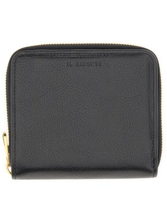 IL BISONTE Leather Wallet - Black
