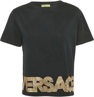 Versace Jeans Couture T-shirt in cotone - Nero