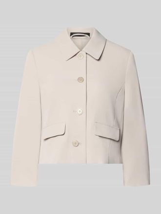 Betty Barclay Regular Fit Blazer mit Umlegekragen in Beige, Gr&ouml;&szlig;e 36