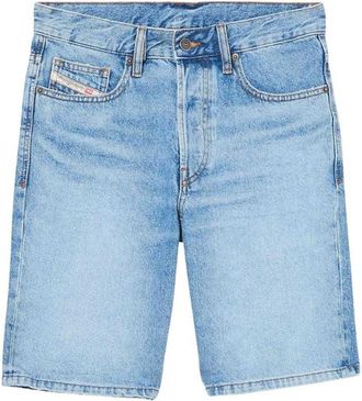 Diesel Mens Denim Slim Shorts (Blue) - Size 36 Regular