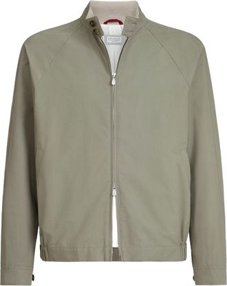 Brunello Cucinelli Giacca Blouson in cotone Brunello Cucinelli