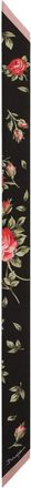 Dolce & Gabbana Roses Bouquet Print Silk Foulard