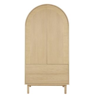 Maisons du monde Armario con 2 puertas batientes grabadas y dos 2 cajones 93