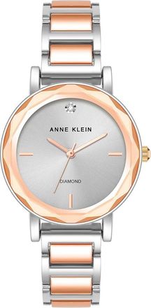 Anne Klein Womens Classic Silver Dial Watch