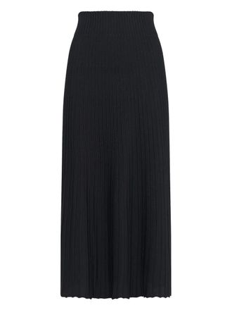 FFORME Monika midi skirt - women - Viscose - M - Black
