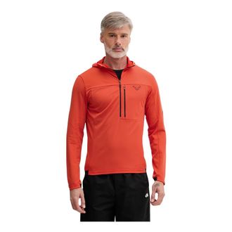 Dynafit Traverse Sun Hoodie - - Sport - Uomo - Arancione - L