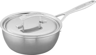 Demeyere Industry 5, 2 qt Stainless Steel Saucier 5 Ply Made in Belgium