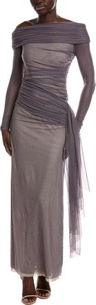 Misha Collection The Nexus Mesh Ls Dress