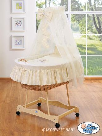 OEM Culla Con Baldacchino - Crema Della Buonanotte