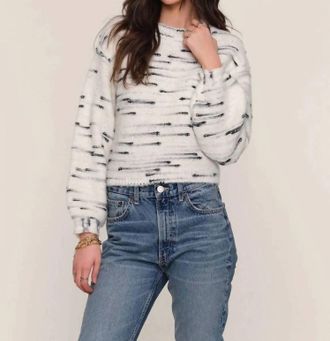 Heartloom Everly Crew Neck Sweater In Ivory